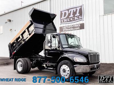 Freightliner M2 106 Single Axle Dump Truck - Cummins 280HP, 6 Speed Allison Rds Automatic