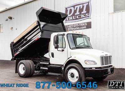 Freightliner M2 106 Single Axle Dump Truck - Cummins 260HP, 6 Speed Allison Rds Automatic, 10' Dump