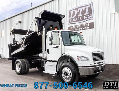 Freightliner M2 106 Single Axle Dump Truck - Cummins 350HP, 6 Speed Allison Rds Automatic