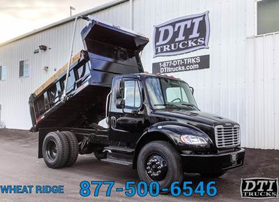 Freightliner M2 106 Single Axle Dump Truck - Cummins 220HP, 6 Speed Allison Rds Automatic
