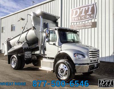 Freightliner M2 106 Single Axle Dump Truck - Cummins 330HP, 6 Speed Allison Rds Automatic, 12' Dump