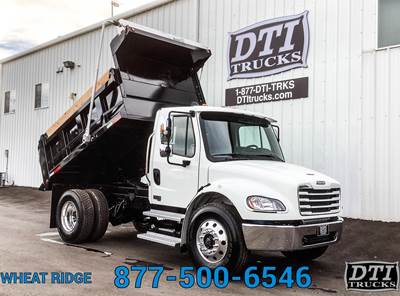 Freightliner M2 106 Single Axle Dump Truck - Cummins 250HP, 6 Speed Allison Rds Automatic
