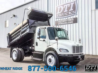 Freightliner M2 106 Single Axle Dump Truck - Cummins 220HP, 6 Speed Allison Rds Automatic, 10' Dump