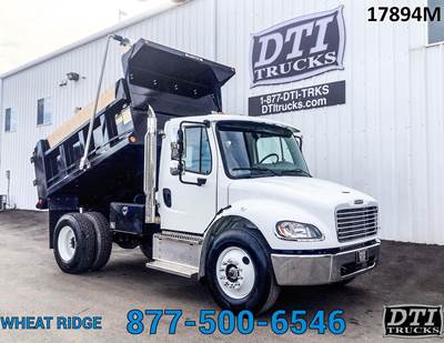 Freightliner M2 106 Single Axle Dump Truck - Cummins 240HP, 6 Speed Allison Rds Automatic