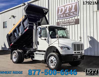 Freightliner M2 106 Single Axle Dump Truck - Cummins 350HP, 6 Speed Allison Hs Automatic