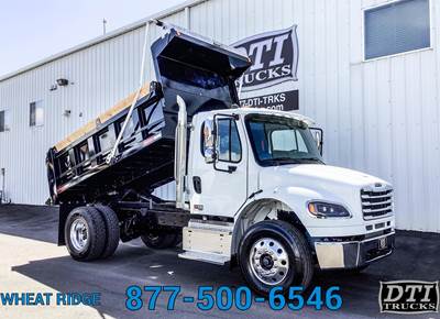 Freightliner M2 106 Single Axle Dump Truck - Cummins 330HP, 6 Speed Allison Rds Automatic