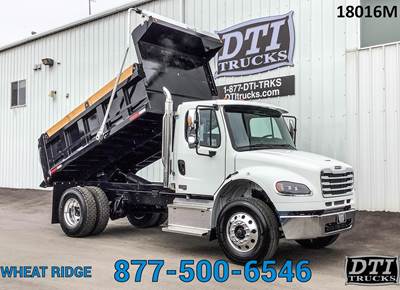 Freightliner M2 106 Single Axle Dump Truck - Cummins 330HP, 6 Speed Allison Rds Automatic