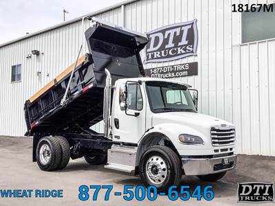 Freightliner M2 106 Single Axle Dump Truck - Cummins 330HP, 6 Speed Allison Rds Automatic