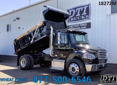 Freightliner M2 106 Single Axle Dump Truck - Cummins 330HP, 6 Speed Allison Rds Automatic