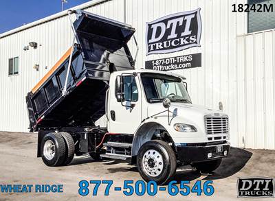 Freightliner M2 106 Single Axle Dump Truck - Cummins 350HP, 6 Speed Allison Hs Automatic