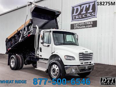 Freightliner M2 106 Single Axle Dump Truck - Cummins 330HP, 6 Speed Allison Rds Automatic