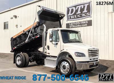 Freightliner M2 106 Single Axle Dump Truck - Cummins 330HP, 6 Speed Allison Rds Automatic