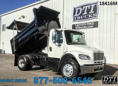 Freightliner M2 106 Single Axle Dump Truck - Cummins 330HP, 6 Speed Allison Rds Automatic