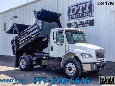 Freightliner M2 106 Single Axle Dump Truck - Cummins 330HP, 6 Speed Allison Rds Automatic