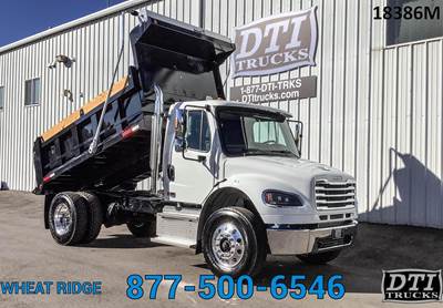 Freightliner M2 106 Single Axle Dump Truck - Cummins 330HP, 6 Speed Allison Rds Automatic