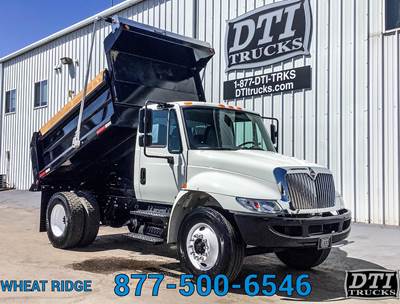 International DuraStar 4400 Single Axle Dump Truck - Cummins 220HP, 6 Speed Allison Rds Automatic