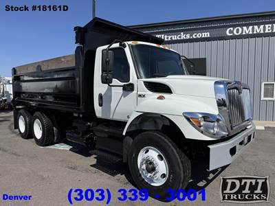 International HV Dump Truck - Cummins 350HP, 6 Speed Allison Rds Automatic