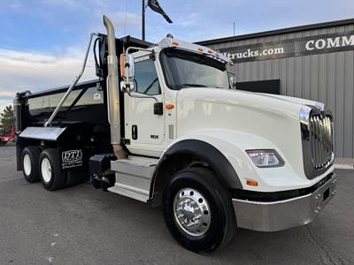International HX Dump Truck - Cummins 505HP, 18 Speed Manual, 16' Dump