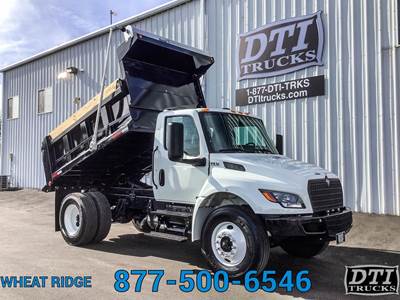 International MV Single Axle Dump Truck - Cummins 220HP, 6 Speed Allison Hs Automatic