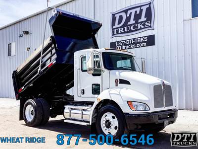 Kenworth T270 Single Axle Dump Truck - Paccar 260HP, 6 Speed Allison Rds Automatic