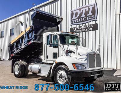 Kenworth T270 Single Axle Dump Truck - Paccar 260HP, 6 Speed Allison Rds Automatic