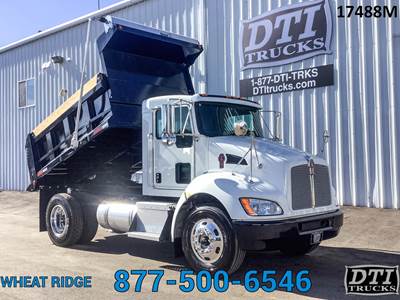 Kenworth T270 Single Axle Dump Truck - Paccar 260HP, 6 Speed Allison Rds Automatic