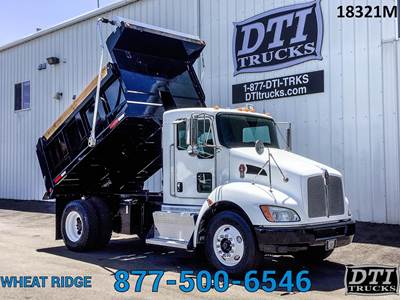 Kenworth T370 Single Axle Dump Truck - Paccar 260HP, 6 Speed Allison Hs Automatic