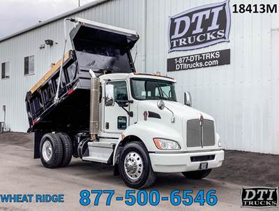 Kenworth T370 Single Axle Dump Truck - Paccar 260HP, 6 Speed Allison Rds Automatic
