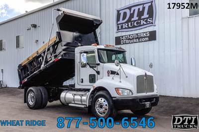 Kenworth T370 Single Axle Dump Truck - Paccar 300HP, 6 Speed Allison Rds Automatic