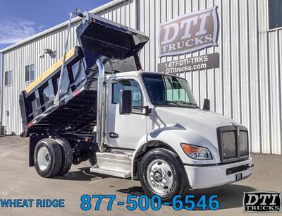 Kenworth T380 Single Axle Dump Truck - Paccar 330HP, 6 Speed Allison Rds Automatic