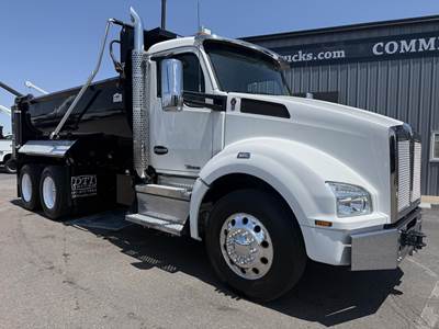 Kenworth T880 Dump Truck - Paccar 510HP, 18 Speed Manual, 17' Dump