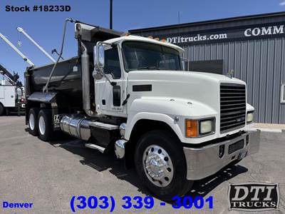 Mack Pinnacle CHU613 Dump Truck - MP8-445C 445HP, 18 Speed Manual, 16' Dump
