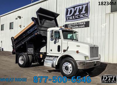 Peterbilt 330 Single Axle Dump Truck - Cummins 350HP, 10 Speed Manual