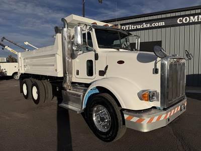 Peterbilt 365 Dump Truck - Cummins 425HP, 6 Speed Allison Rds Automatic, 15' Dump