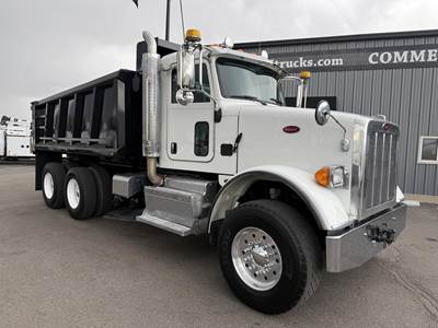 Peterbilt 365 Dump Truck - Cummins 450HP, 6 Speed Allison Rds Automatic, 14' Dump