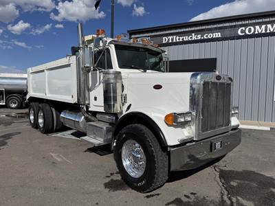Peterbilt 379 Dump Truck - Caterpillar 428HP, Manual, 16' Dump