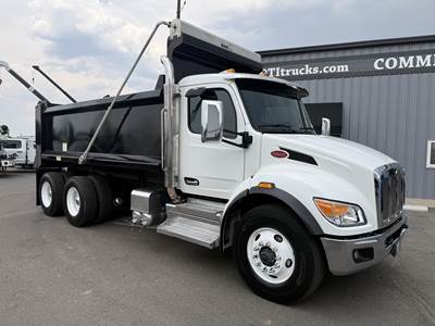 Peterbilt 548 Dump Truck - Paccar 360HP, 6 Speed Allison Rds Automatic, 16' Dump