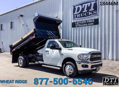 RAM 3500 Single Axle Dump Truck - Cummins 360HP, 6 Speed Automatic