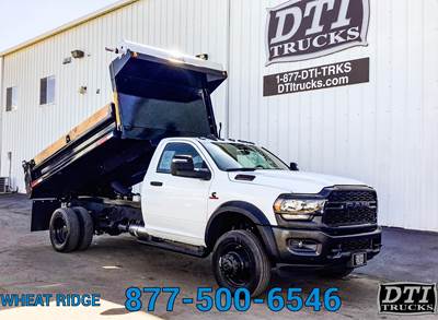 RAM 5500 Single Axle Dump Truck - Cummins 360HP, 6 Speed Automatic