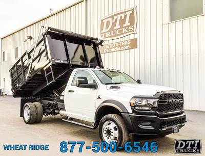 RAM 5500 Single Axle Dump Truck - Cummins 360HP, 6 Speed Automatic, 11' Dump