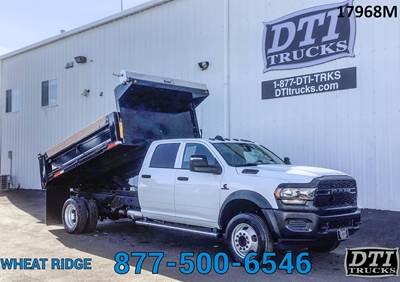 RAM 5500 Single Axle Dump Truck - Cummins 360HP, 6 Speed Automatic