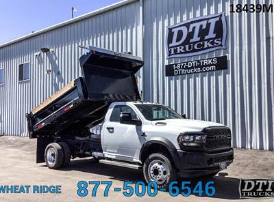 RAM 5500 Single Axle Dump Truck - Cummins 360HP, 6 Speed Automatic