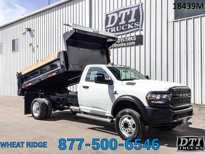 RAM 5500 Single Axle Dump Truck - Cummins 360HP, 6 Speed Automatic