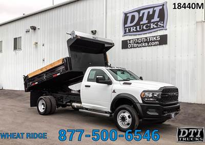 RAM 5500 Single Axle Dump Truck - Cummins 360HP, 6 Speed Automatic