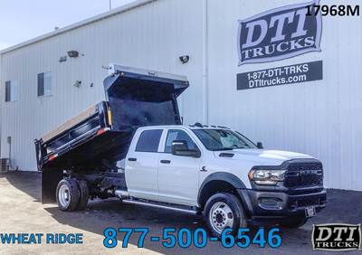 RAM 5500 Single Axle Dump Truck - Cummins 360HP, 6 Speed Automatic