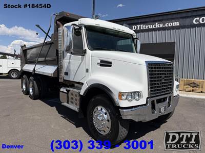 Volvo VHD62F200 Dump Truck - D13 455HP, 12 Speed Automatic, 16' Dump