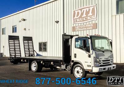 Isuzu NRR Flatbed Dump Truck - 401HP, 6 Speed Automatic