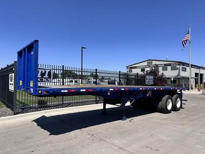 Lufkin FL-II 32x96 Steel Flatbed Trailer - Leaf Springs, Fixed Axle