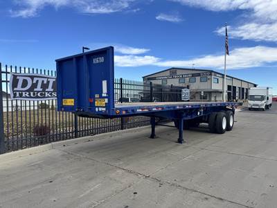 Lufkin FL-II 32x96 Steel Flatbed Trailer - Air Ride, Fixed Axle