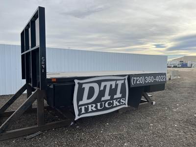 Custom Built 12 FT Flatbed Truck Body